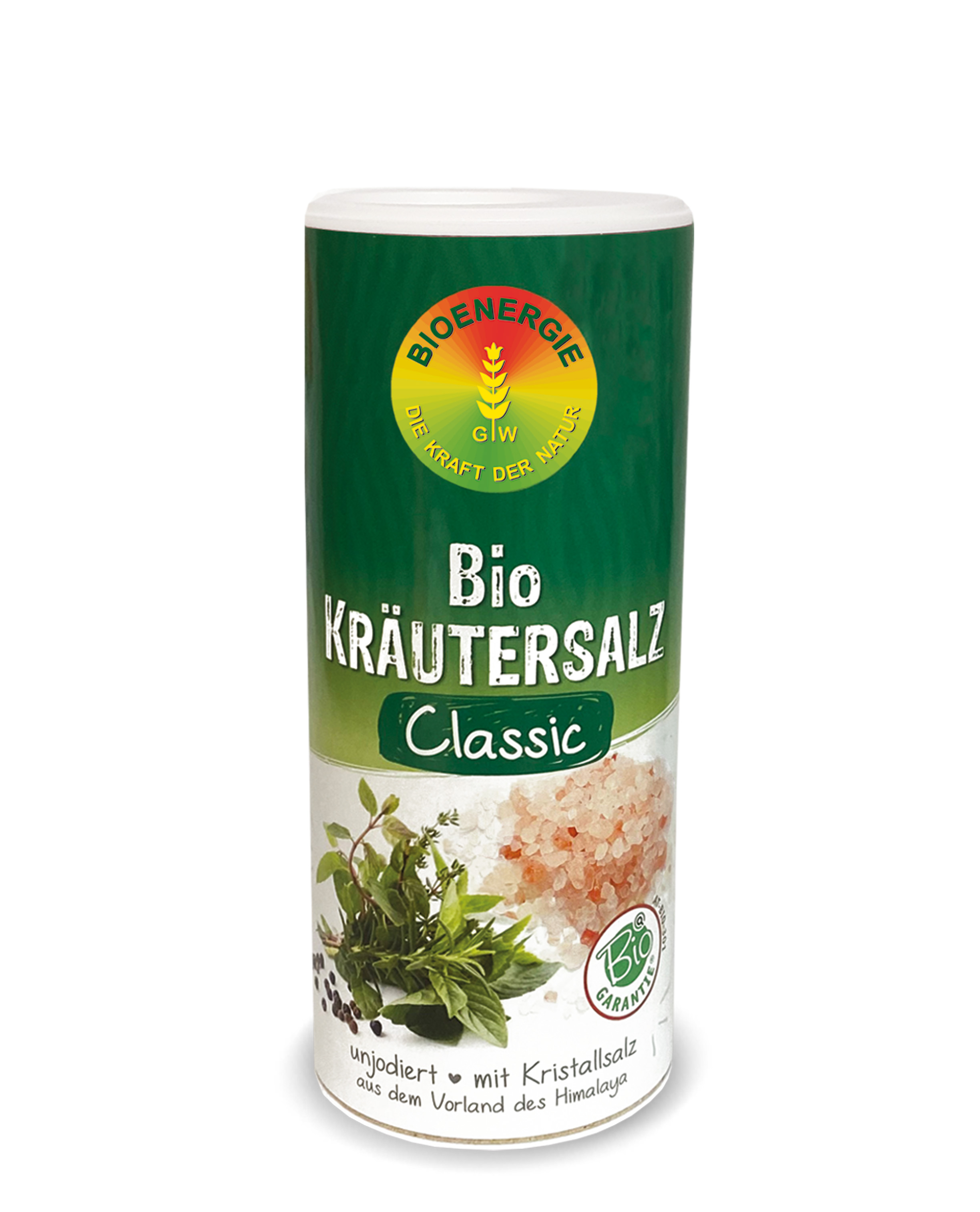 Bio Kräutersalz Classic mit Kristallsalz, 170 g