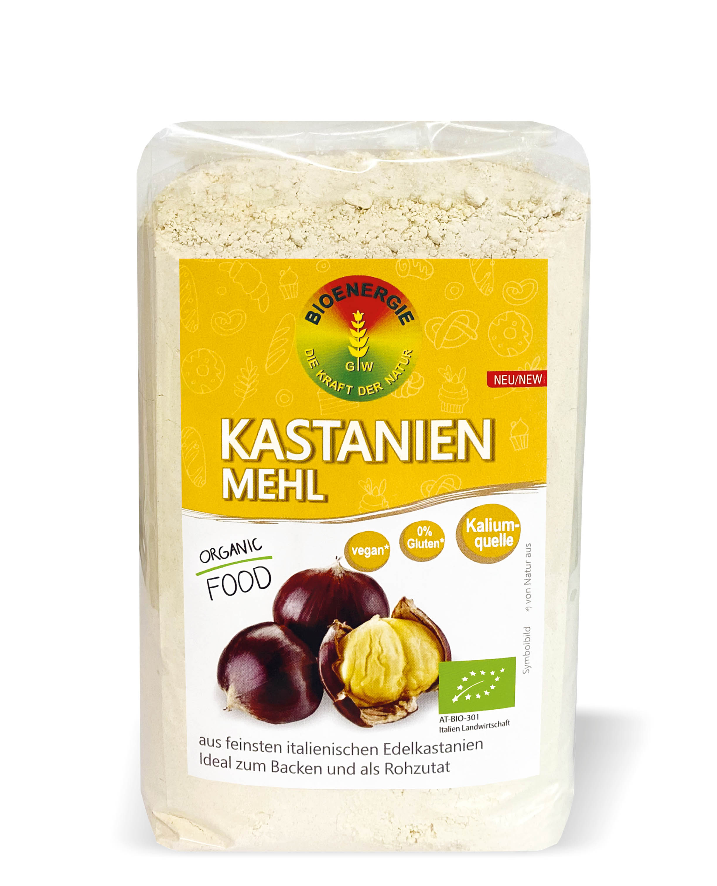 Bio Kastanienmehl, 450 g